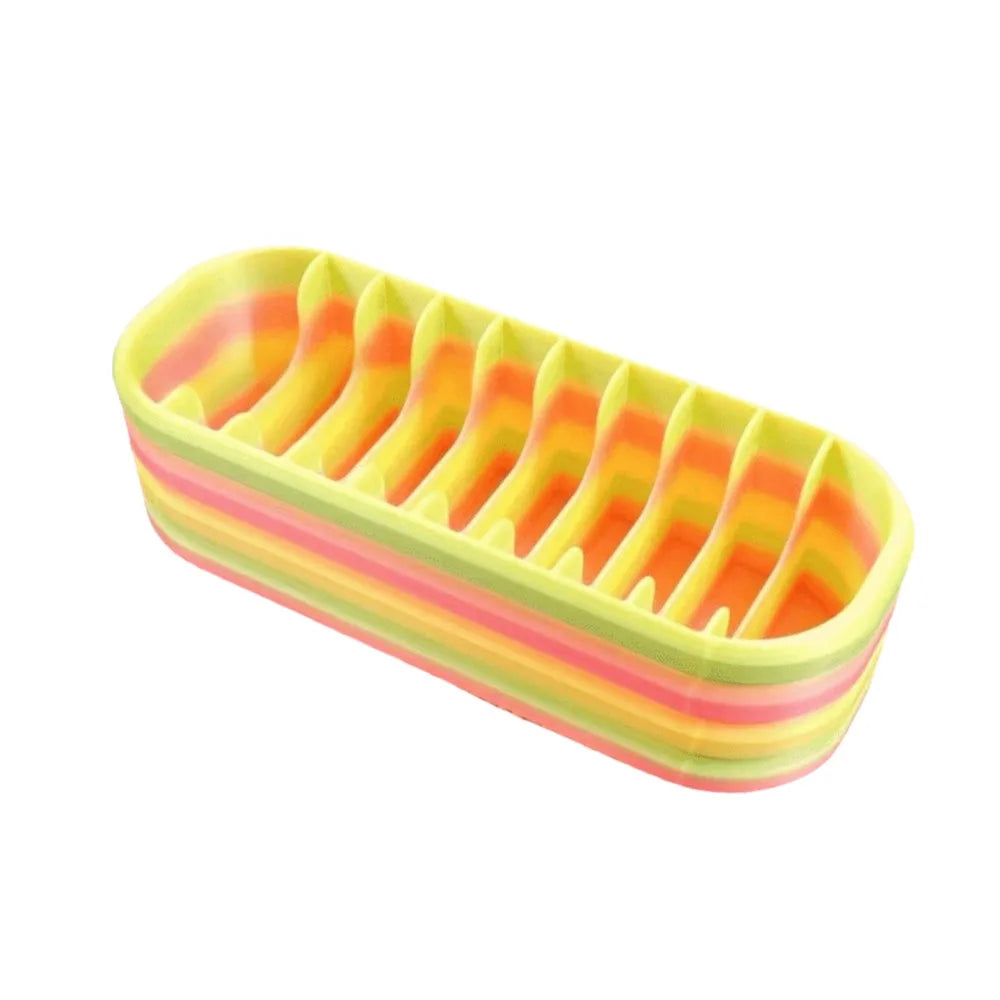 10-Grid Diamond Art Bead Storage Box | Gradient Organizer