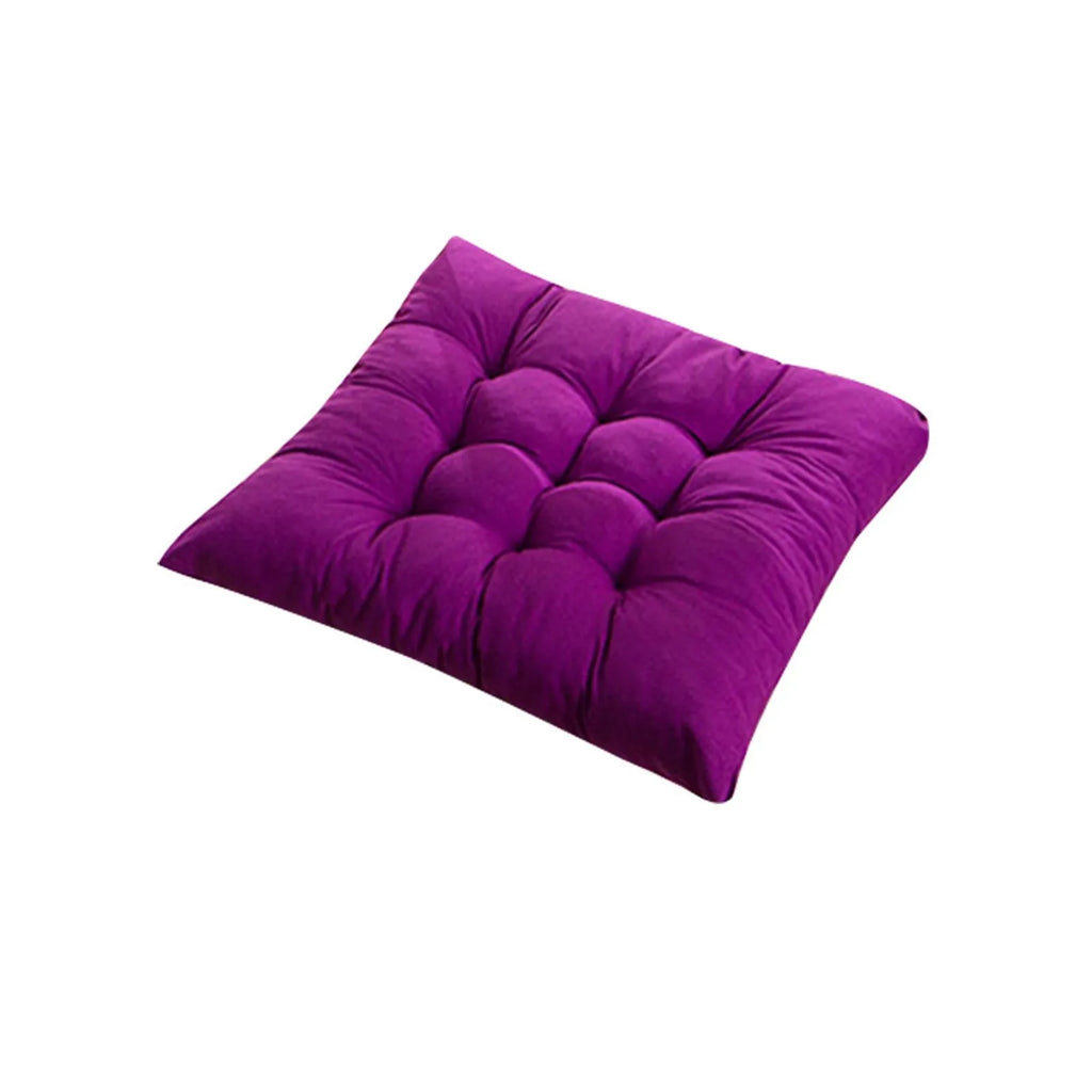 40cm Throw Pillow Chair Fixed Rope Non-Slip Seat Cushion Nap Pillows Home Office Chair Cushion Seat Soft Pad Pillow Sofa Cushion Oasis Select Purple