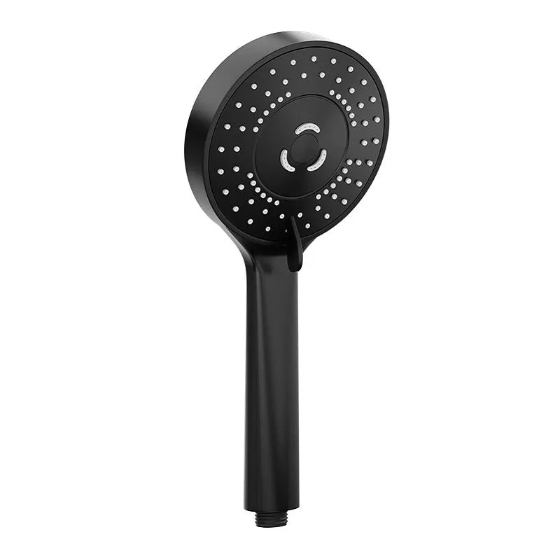 Shower Head High Pressure 5 Modes Adjustable High Pressure Water Saving Shower Head Bathroom Accessories Oasis Select black