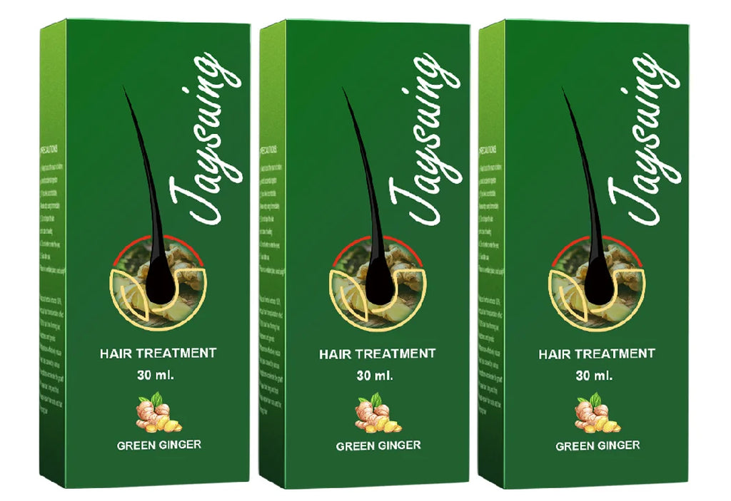 Jaysuing Ginger Hair Growth Spray – Anti Hair Loss Serum Hair Growth Serum Oasis Select 30ml x3pcs