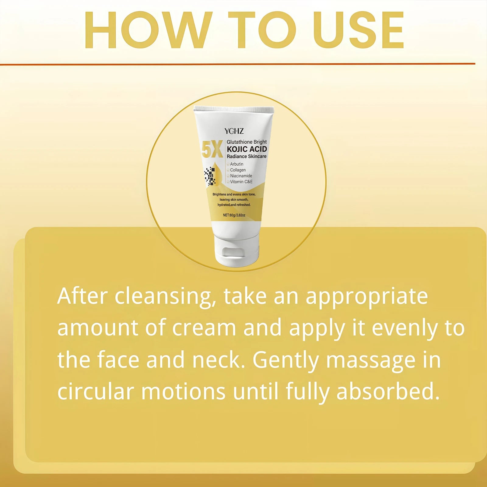 Kojic Acid & Glutathione Face Cream – Brightening & Moisturizing