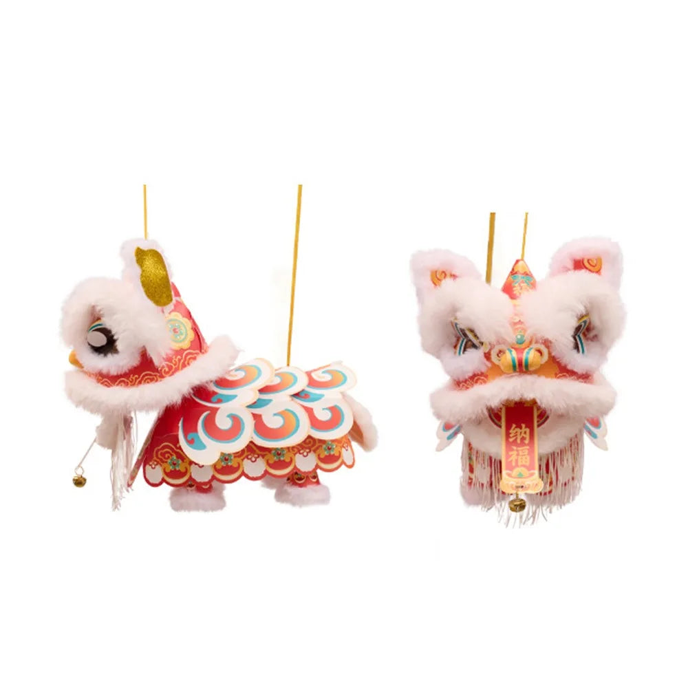 2026 Lion Dance Lantern DIY Kit | Chinese New Year Craft