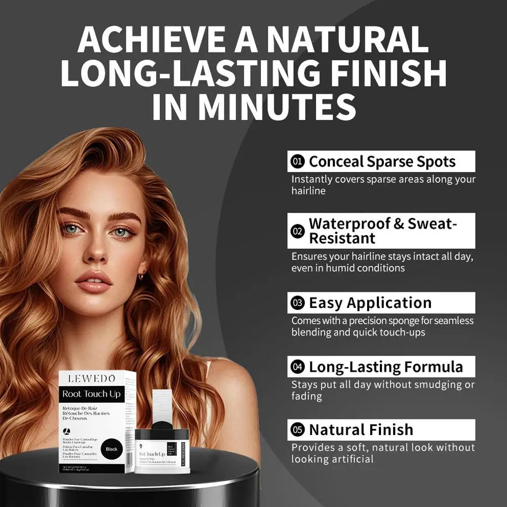 BIOAOUA Hairline Powder – Waterproof Hair Shadow Concealer Hair Concealer Powder Oasis Select