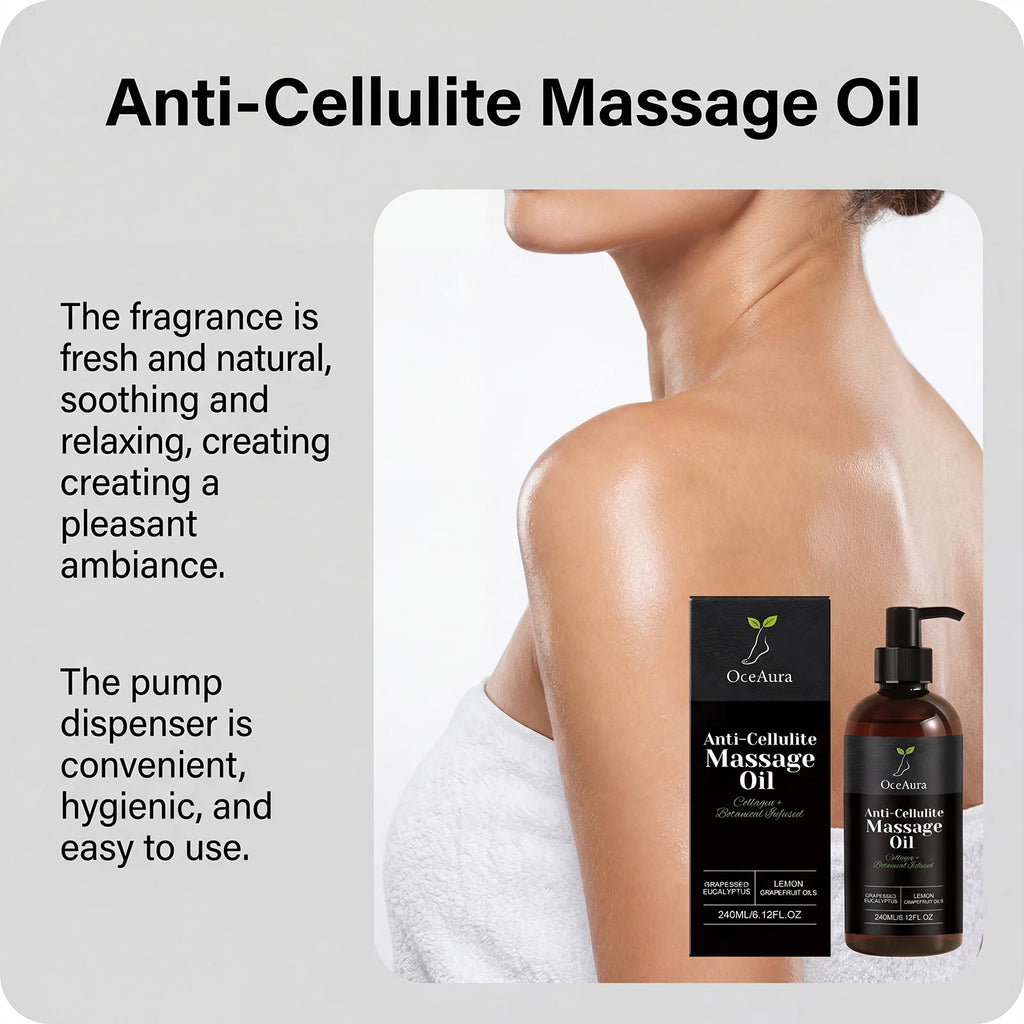 OceAura Collagen Firming Body Oil – Tighten & Nourish Skin 240ml Firming Body Oil Oasis Select