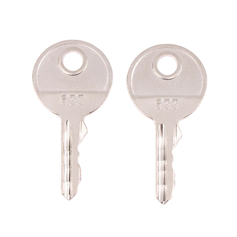 Individual unit of Linde Electric Forklift Key 633, OEM part 633 0009730434 For Forklift Models 115-03 116-03 1120-01 Oasis Select Default Title