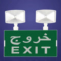 LED Emergency Exit Light Fire Safety Indicator AC200-240V