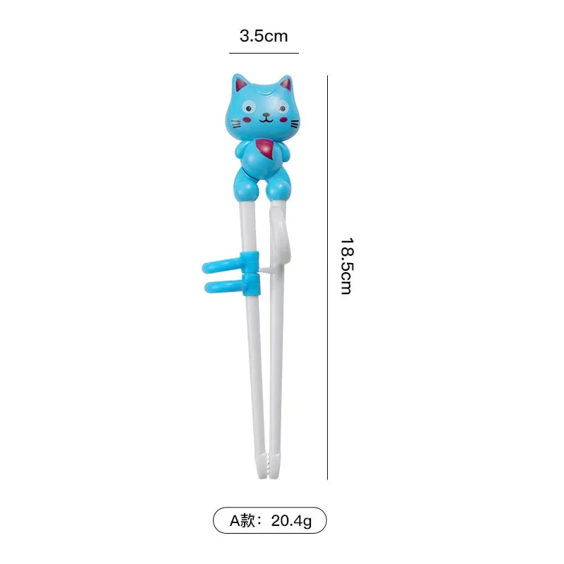 Training Chopsticks Beginner Chinese Japanese Food Removable Children Learning Dinnerware Stainless Steel Tableware Accessories Oasis Select 3