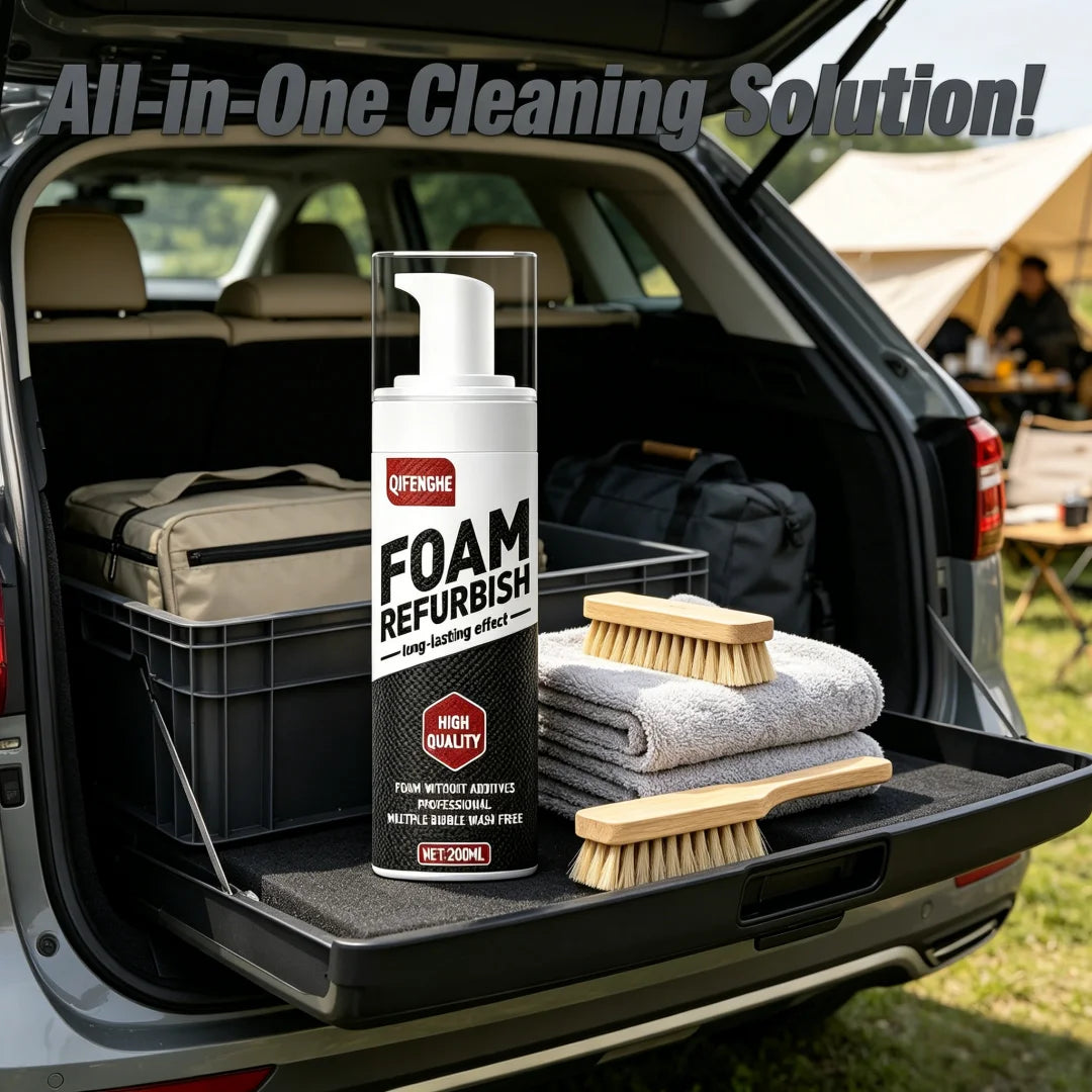 200ml Car Foam Cleaner – Interior & Exterior Stain Remover Car Foam Cleaner Oasis Select