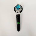 3 Modes LED Digital Temperature Display Turbo Fan Shower Head High Pressure Water Saving Spray SPA Filter Bathroom Accessories Oasis Select Black