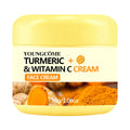 YOUNGCOME Turmeric & Wtamin C Cream & Essential Set with Collagen and Retinol Facial Moisturizer for deep nourishing Oasis Select 30g