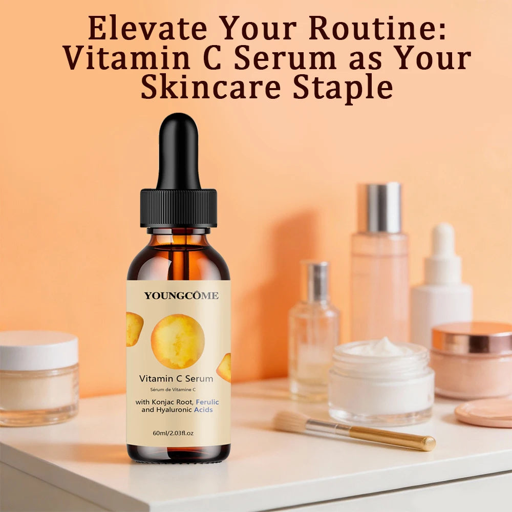 Vitamin C & Hyaluronic Acid Face Serum – All Skin Types 40/60ml