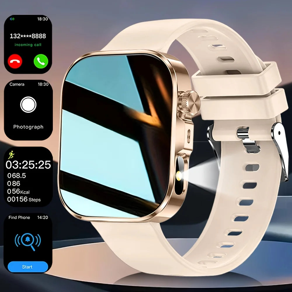 ERUN Premium Smart Watch – GPS, Sports Modes & Alexa