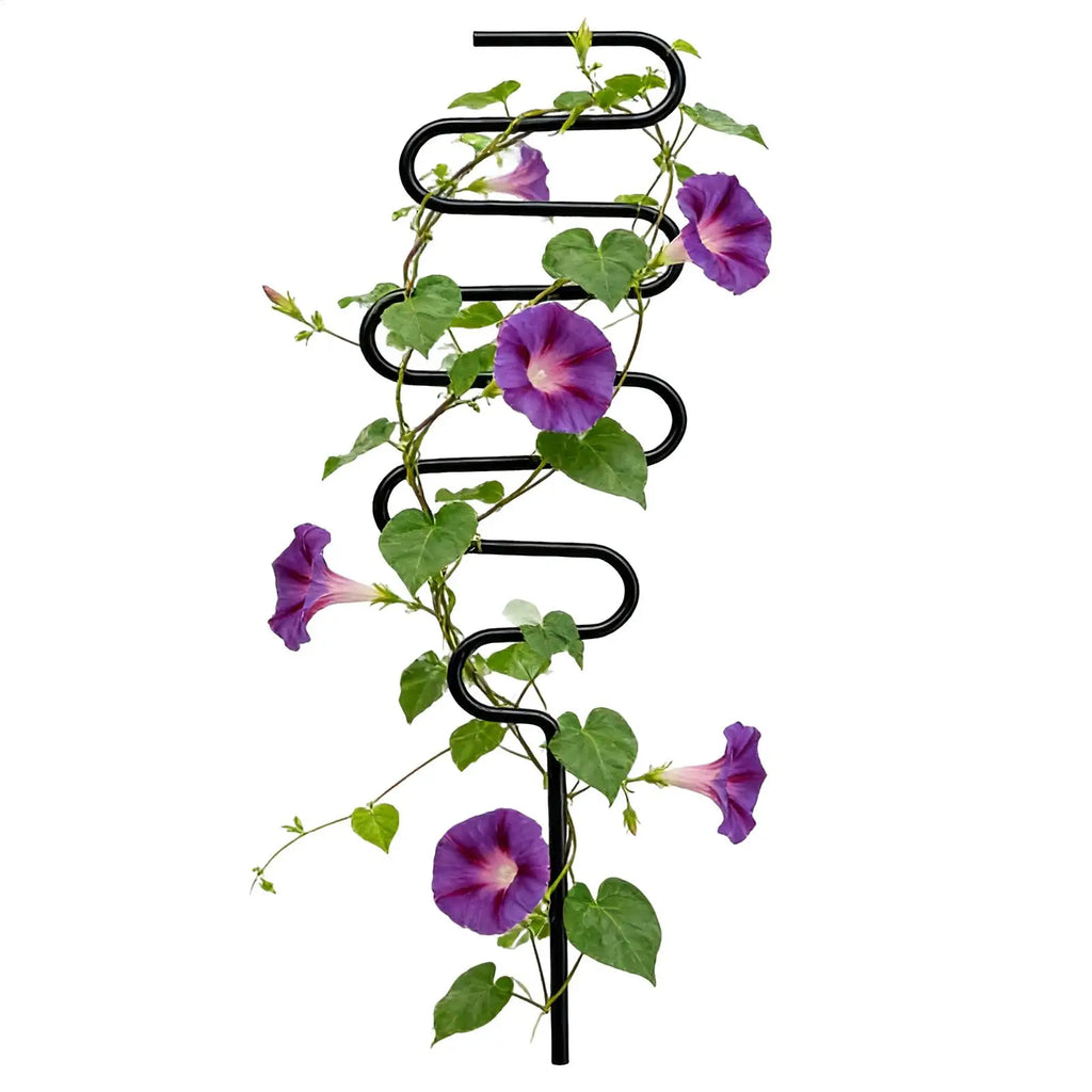 Trellis Plant Climbing Frame Flower Leaves Iron Support Stick Plant Pot Fixed Stake Climber Pole Indoor Garden Accesorries