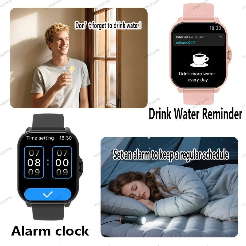 ERUN Smart Watch 1.83" HD | Calls, Music & Sports Modes