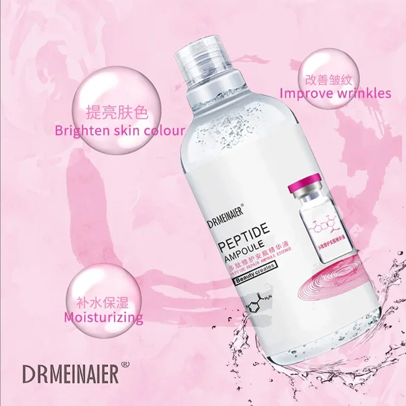 500ml 24K Gold Ampoule Essence Vitamin C Hyaluronic Acid Nicotinamide Polypeptide Moisturizing Firming Brightening Skin Water Oasis Select
