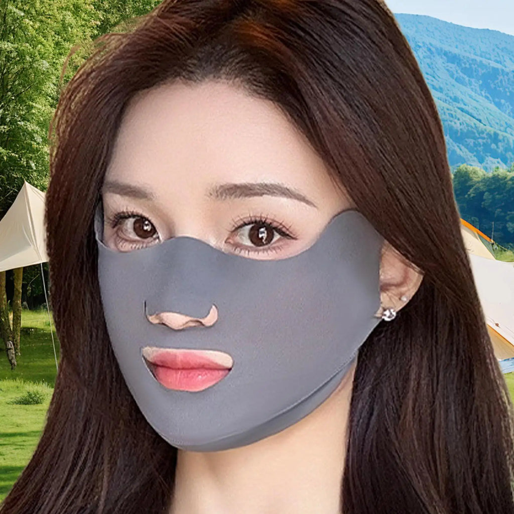 UPF50+ Sun Protection Face Mask UV Protection Face Mask Breathable Lightweight for Golf Outdoor Sports Running face guard Mask Oasis Select