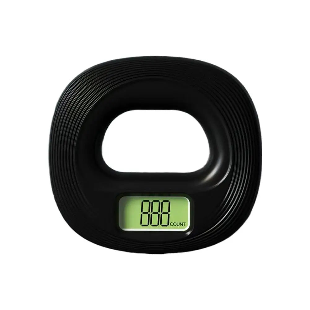 Silicone Finger Gripper Ring Hand Muscle Strengthener Ring Wrist Finger Trainer Exercise Carpal Expander Workout Fitness Device Oasis Select Black