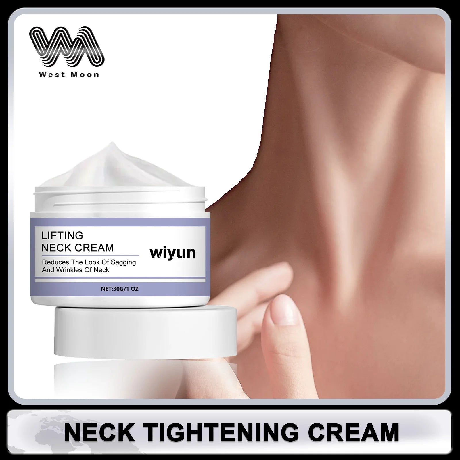 Neck Cream Firming Lifting Reduce Fine Line Skin Sagging Tightening Smoothing Cream Eliminate Double Chin Rejuvenation Neck Care Oasis Select Default Title