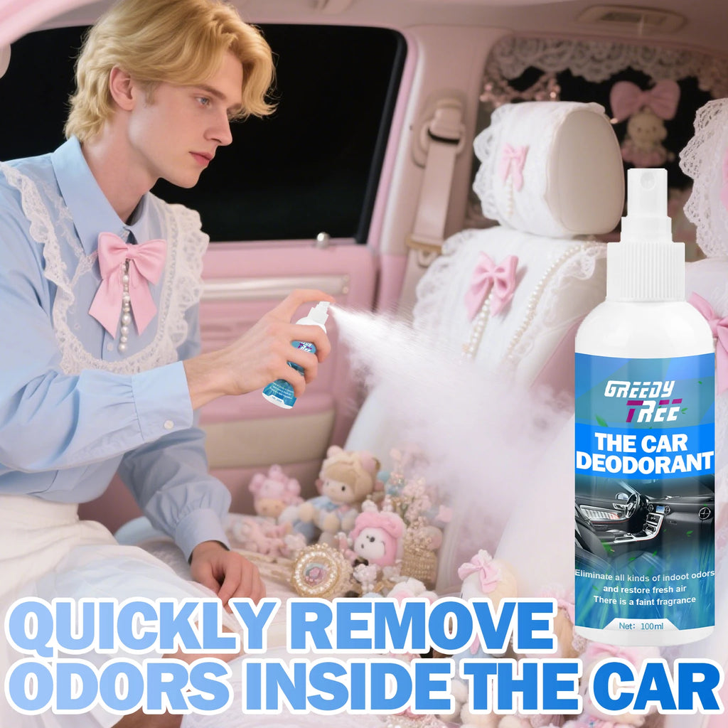 Car Air Freshener Antibacterial AC Deodorizer Spray
