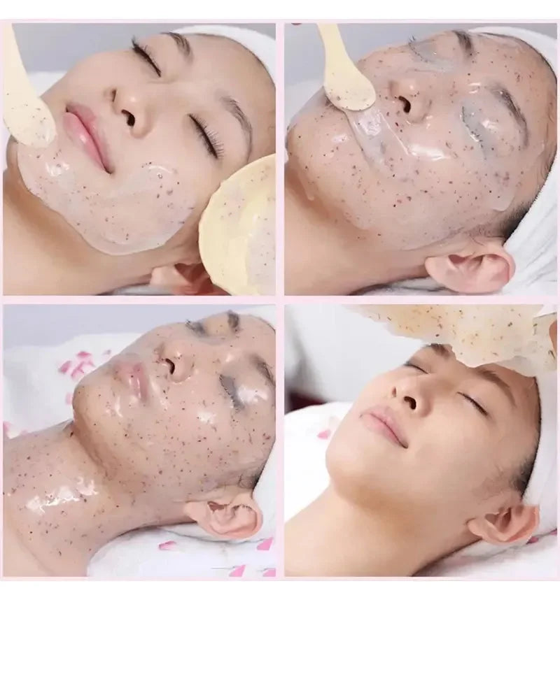 350g Hydrating 24K Gold Soft Mask Powder Rose Petal Crystal Jelly Mask Powder Skin Care Dropshipping Oasis Select