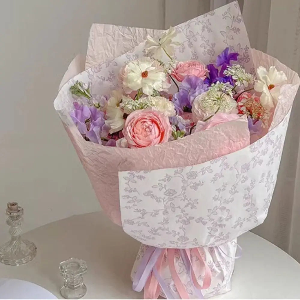 10-Pack Waterproof Flower Wrapping Paper | Bouquet Gift Wrap