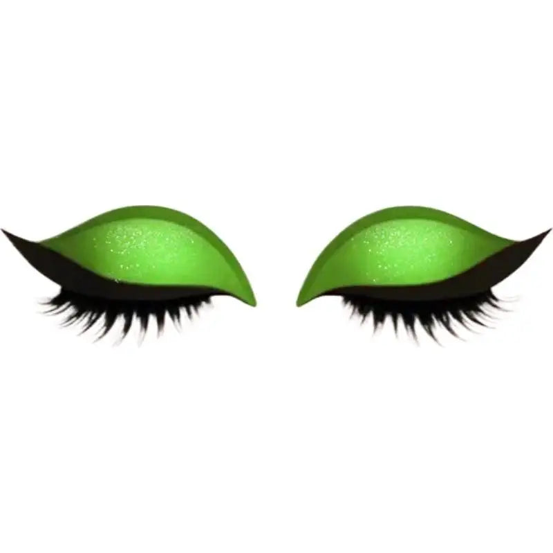 1Pair Lazy Eye Shadow Eyelash Patch Comfortable And Fit Design Eyeshadow Eyelashes Long-lasting Waterproof Sweat-proof Makeup Oasis Select E