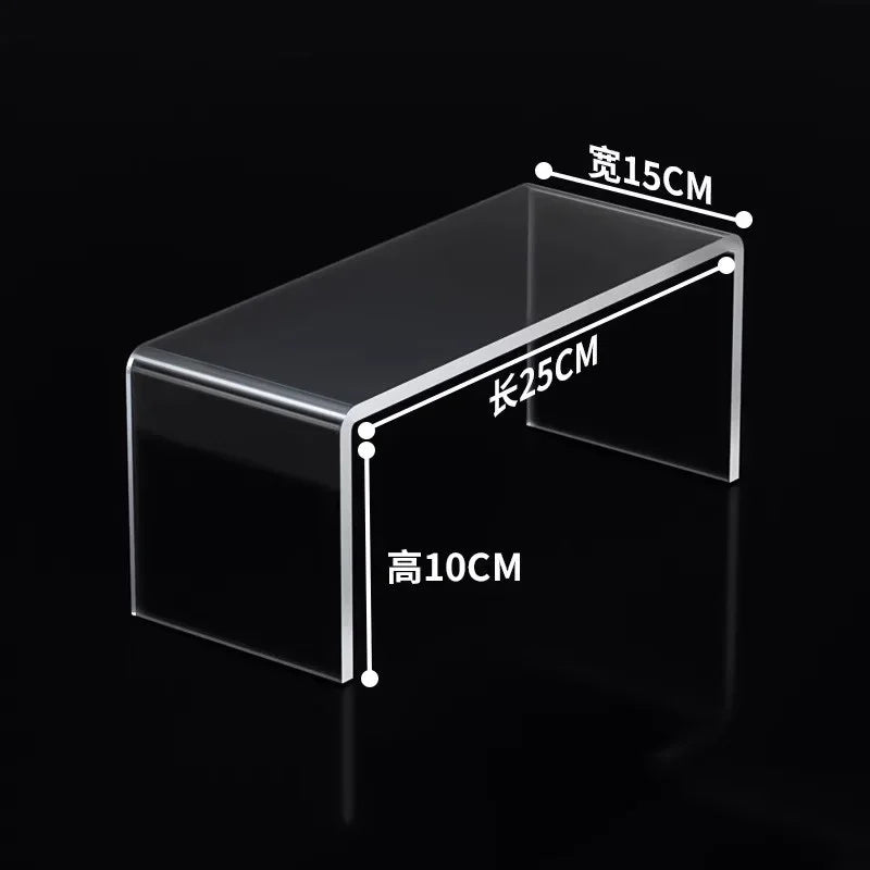 Acrylic U-Shape Desktop Storage Rack | Cosmetics & Shelf Organizer