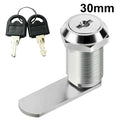 Drawer Cabinet Lock Mail Box Locker Cam Lock Cupboard Door Tongue Lock With 2 Key Furniture Hardware Oasis Select 30mm