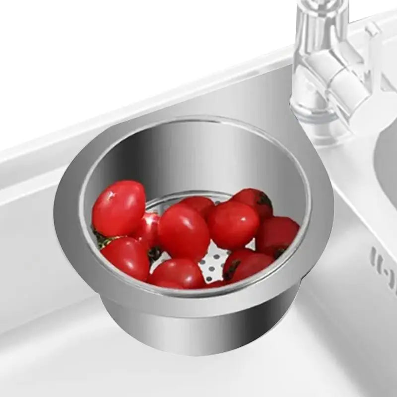 Basket Swan Drain Rack Stainless Steel Sink Food Catcher Basket Kitchen Sink Filter Versatile Kitchen Sink Waste Drain Basket Oasis Select