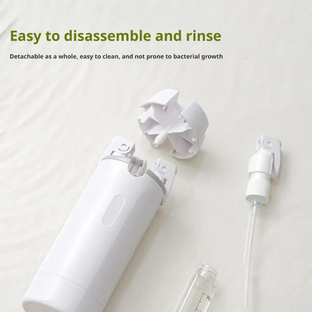 4-in-1 Emulsion Dispenser Bottle, Travel Bottle, Minimalist with Labels, Travel Dispenser Bottle, Toiletry Container Oasis Select