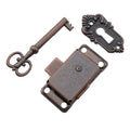 Antique Iron Drawer Lock Set with Key – Decorative Furniture Lock Decorative Furniture Lock Oasis Select Red One Size
