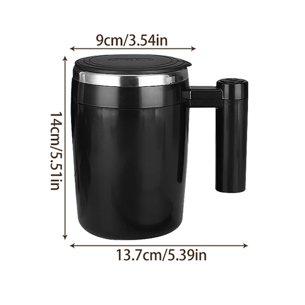 Automatic Self Stirring Magnetic Mug Rechargeable Stir Cup Stainless Steel Coffee Mixing Cup Blender Smart Mixer Shake Cup Oasis Select