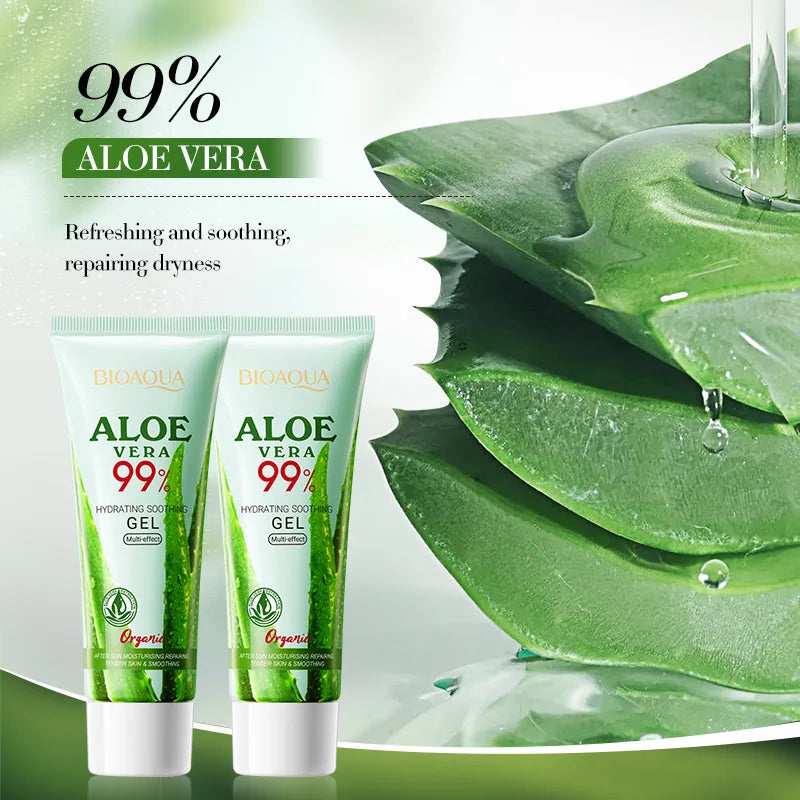 SADOER Aloe Vera Gel – Hydrating Moisturizer for Face & Body Aloe Vera Gel Oasis Select