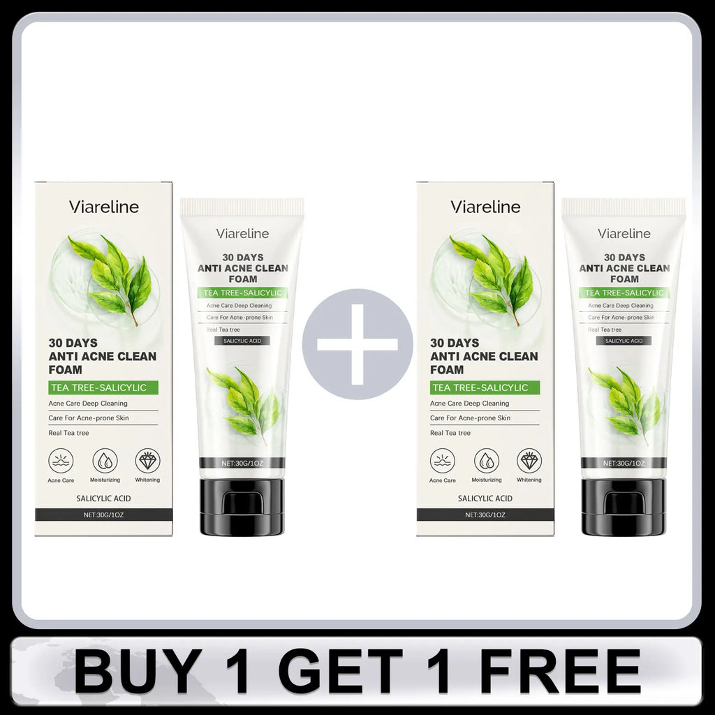 Viareline Salicylic Acid Face Care Set – 4-Piece Skin Kit