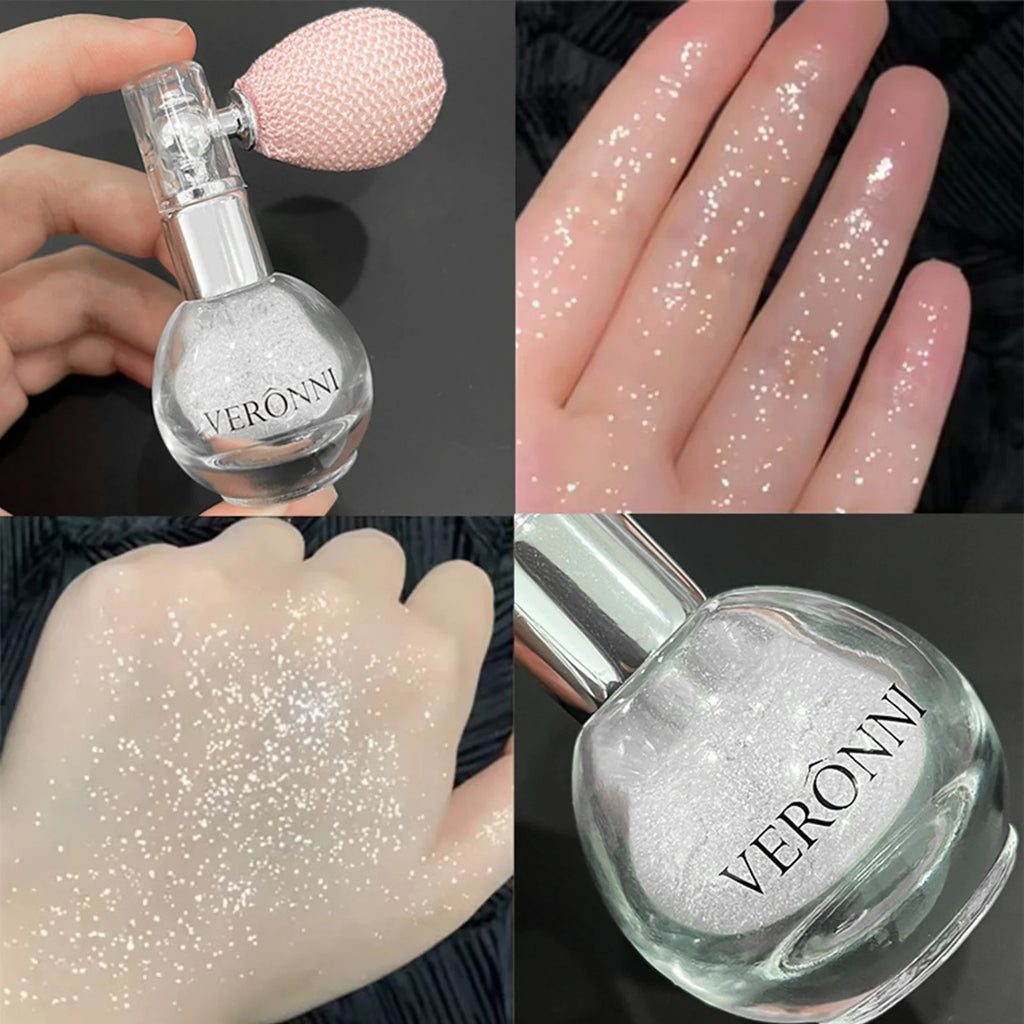 Glitter Body Highlighter Spray – Hair, Face & Skin Shimmer