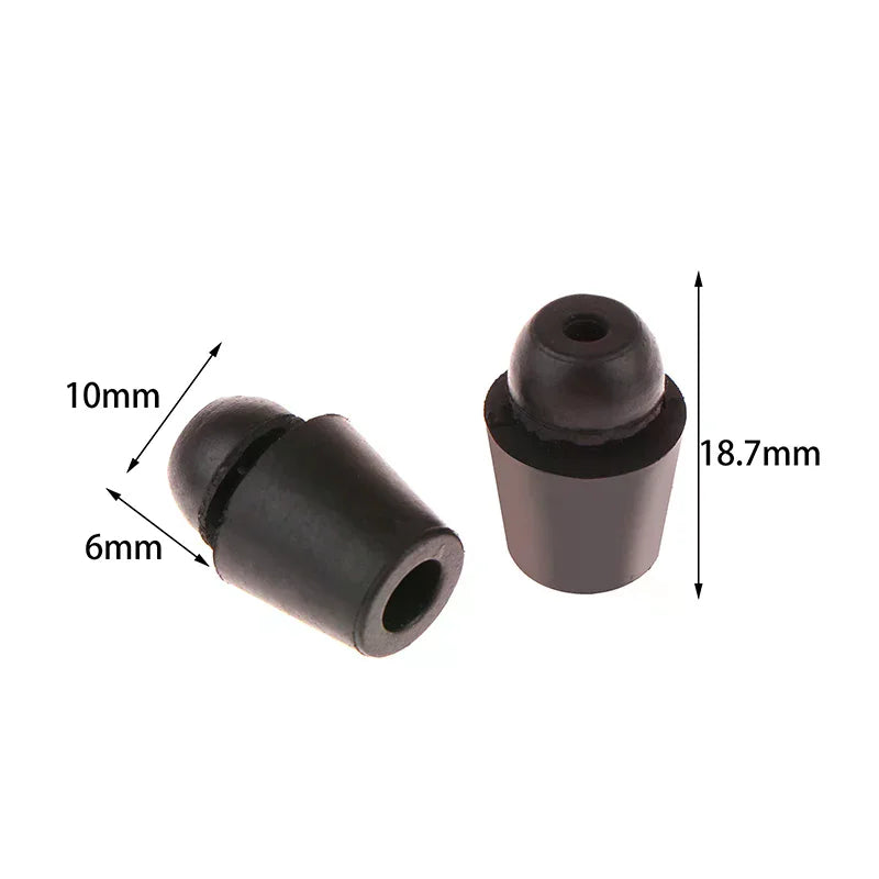 10Pcs Car Door Bumper Guards Rubber Absorber Universal Car Door Slam Stopper Sticker Buffer Blocks Car Anti Shock Dampers Oasis Select