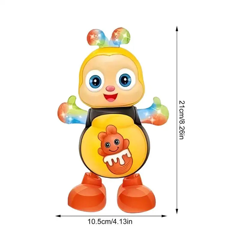 Electric Dancing Bee Musical Toys Bee Toy Interactive Toys Singing Animal with Lights & Music cute Bee Singing Educational Toys Oasis Select