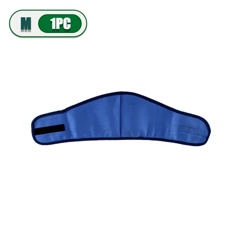 1-10PCS Pet Cooling Scarf for Dogs Summer Ice Silk Cooling Bandana Neck Wrap for Heat Relief Reusable Chill Mat for Pets Oasis Select Blue M-1PC