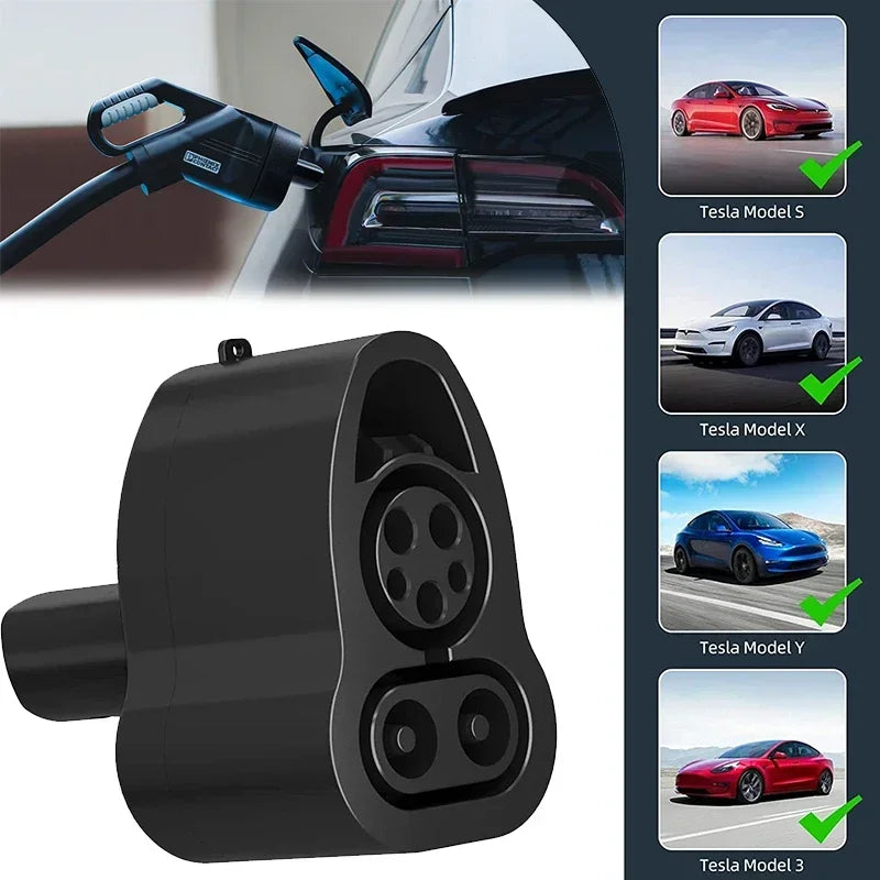 For Tesla Model 3/X/Y/S EV Charger DC Adapter CCS1 To Tesla 250KW Electric Vehicle Convertor Charging Station COMBO Converter Oasis Select
