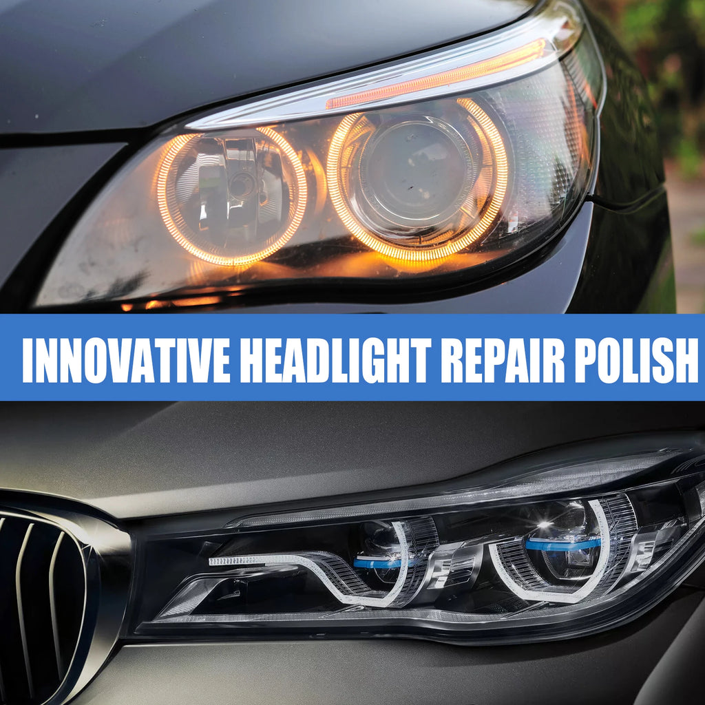 Car Headlight Polishing Liquid Car Headlamp Restoration Cleaning Agent Improves Nighttime Driving Safety Restore Clarity & Shine Oasis Select