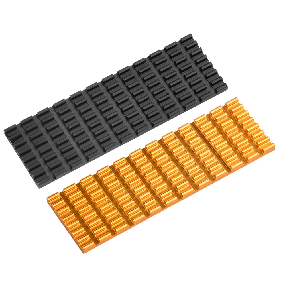 M.2 SSD NVMe Heat Sink M2 2280 Solid State Hard Disk Aluminum Heatsink Gasket with Silicone Thermal Pad PC Accessories Oasis Select