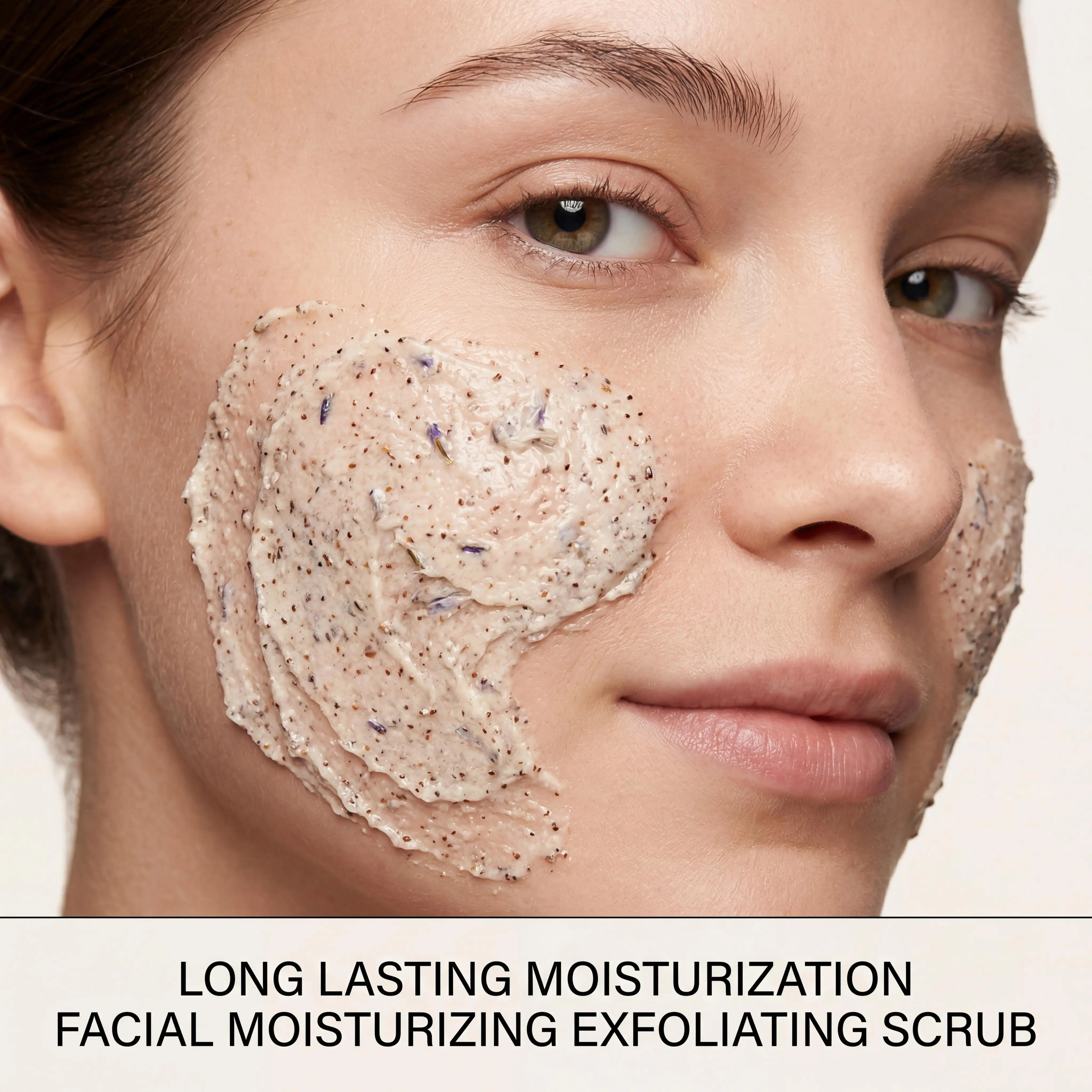 Lavender Face Exfoliating Balm Cream Deep Cleanse Pores Dirt Gentle Exfoliate Reduce Skin Rough Enhance Smoothness Facial Scrub Oasis Select