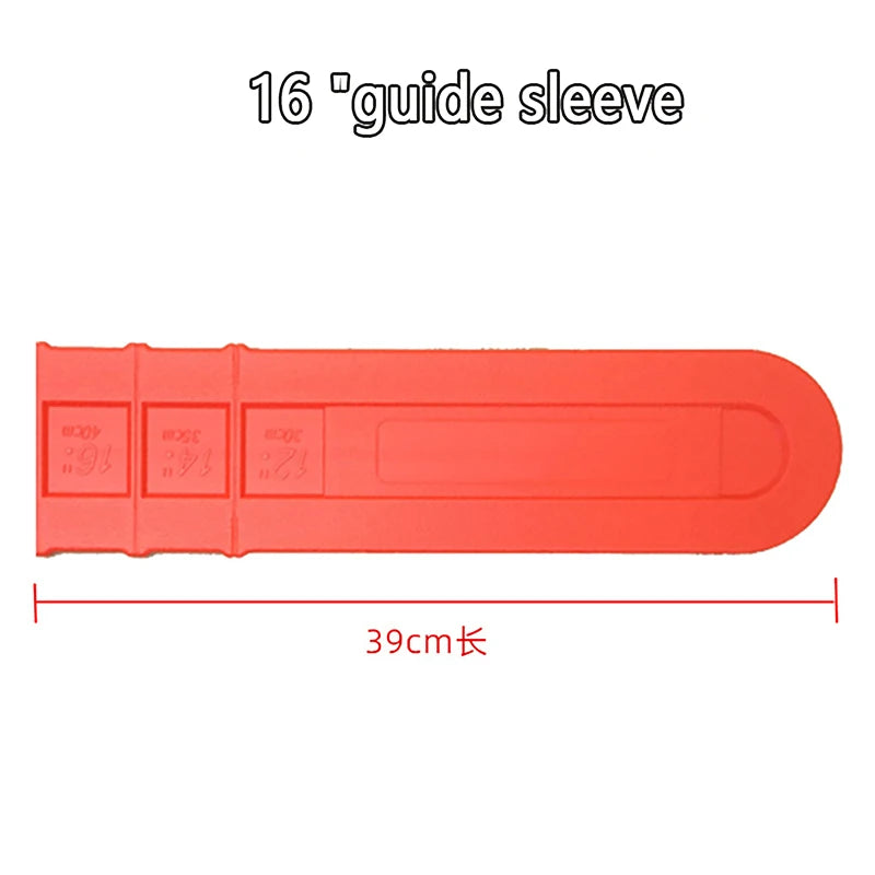 14/16/18/20 inch Chainsaw Bar Protective Cover Plastic Scabbard Protector Chain Accessories Pruning Guide Plate Covers Oasis Select A3