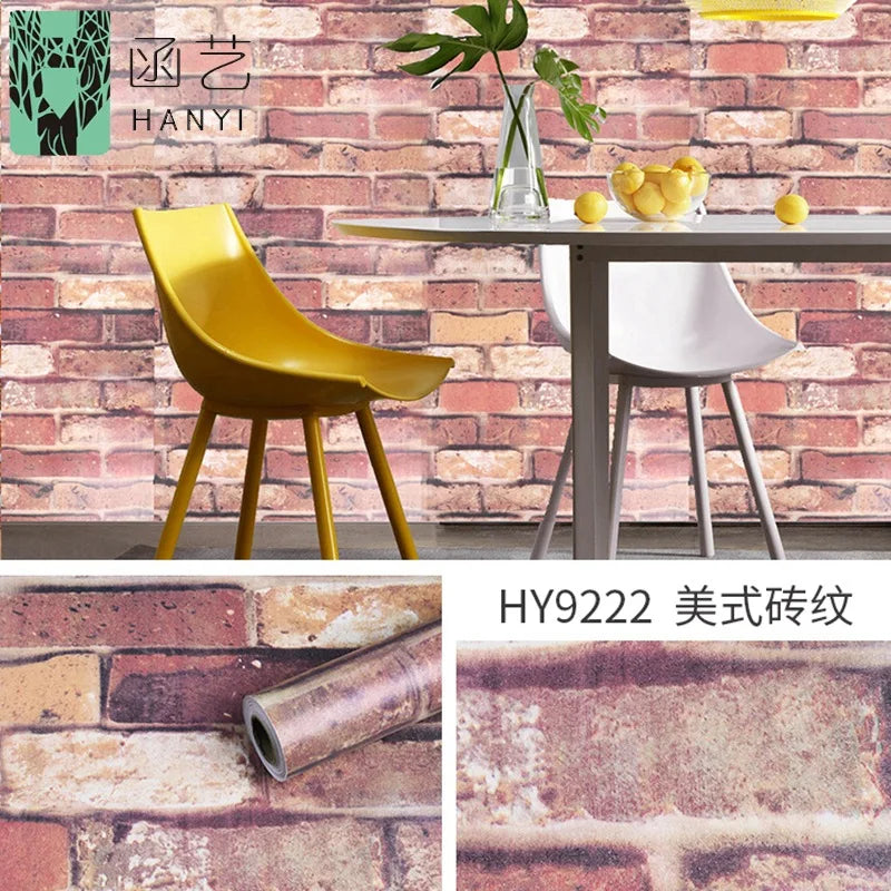 1Roll 10m Self Adhesive 3D Textured Wallpaper Waterproof Decorative Film For Kitchen Cabinets Wardrobe And Furniture Sticker Oasis Select A