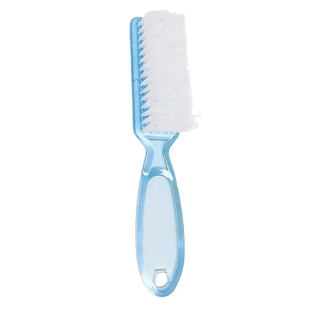 Nail Brush for Cleaning Fingernails, Deep Cleaning Nail Scrubber Brush Foot Brush Handle Grip Nail Brush for Toes & Fingernails Oasis Select blue-2PCS