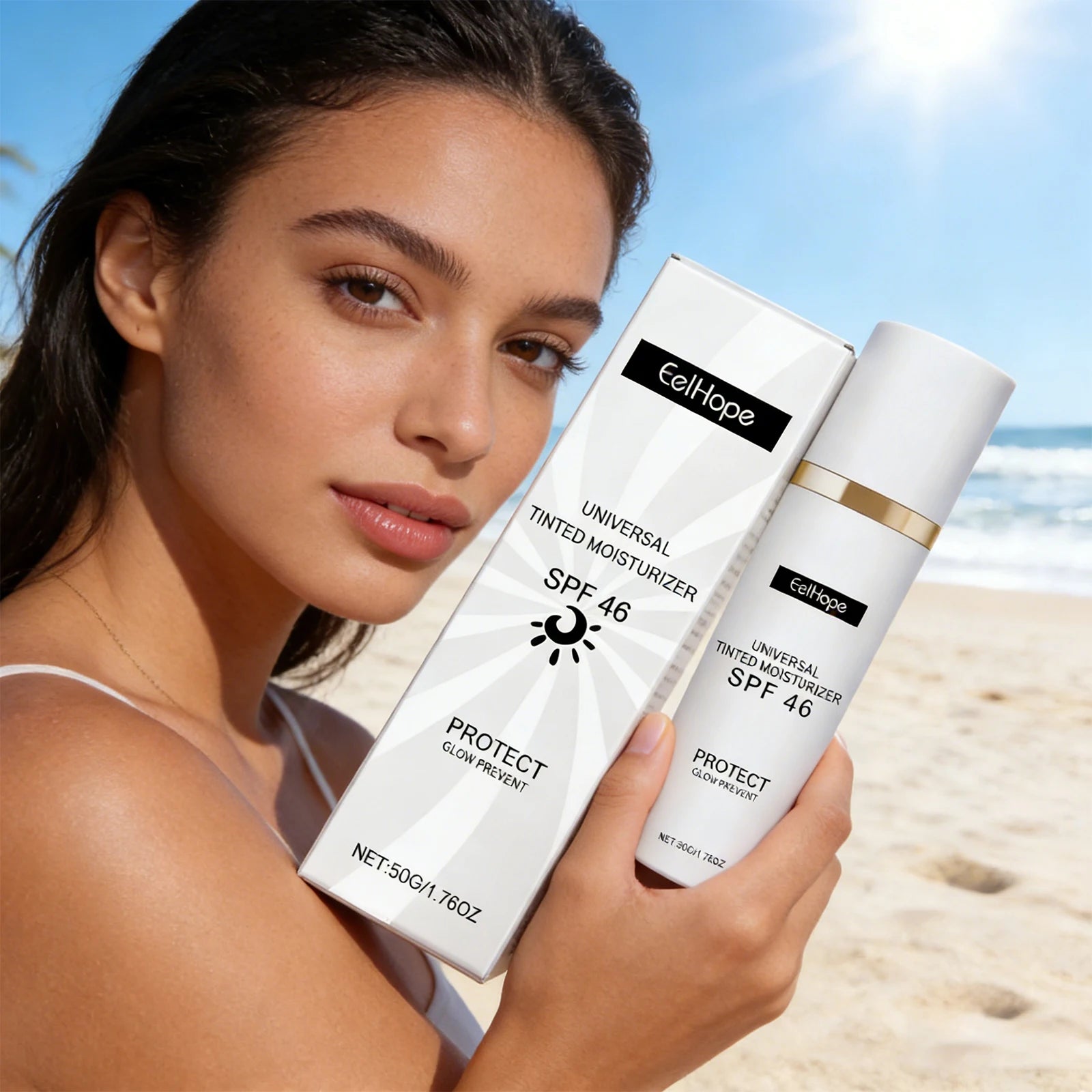 Tinted Moisturizer Sunscreen – Lightweight & Non-Greasy | 50g