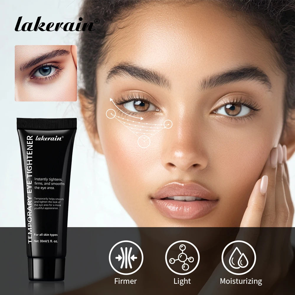 Instant Tighten Wrinkles Eye Cream Remove Eye Fat Bag Temporary Face Tightener Firm Smooth Deep Wrinkles Pores Eye Massage Cream Oasis Select