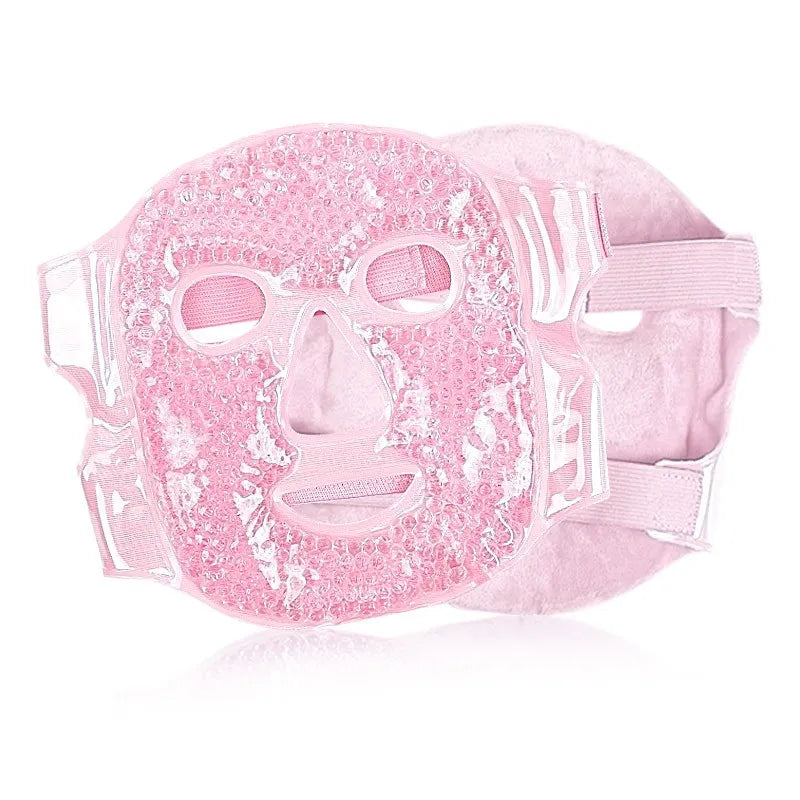 Reusable Facial Gel Ice Pack Mask – Hot & Cold Compress Beauty