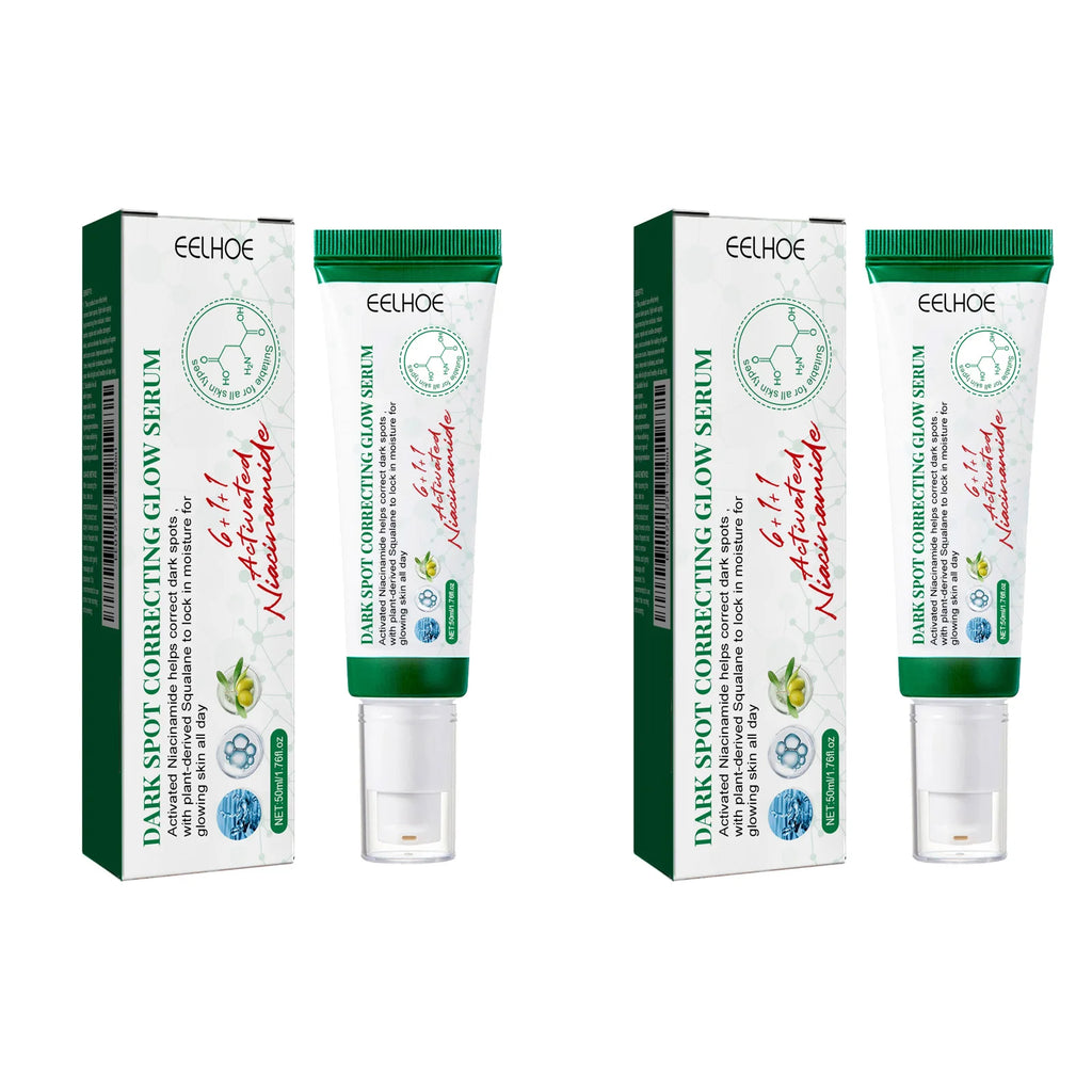 Nicotinamide Dark Spot Corrector Facial Serum Fade Melanin Acne Freckles Removal Brightening Improve Dull Face Care Essence Oasis Select 2Pcs