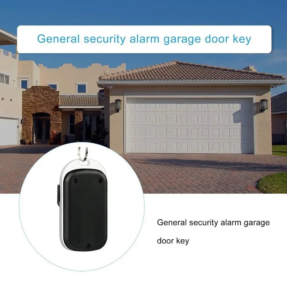 Universal 4 Buttons Garage Door Opener Remote Control 433MHZ Clone Fixed Learning Rolling Code Duplicator Garage Oasis Select